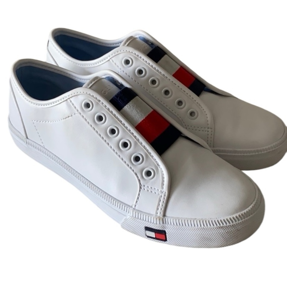 Hilfiger Sneakers Slip On 8.5 M leather look